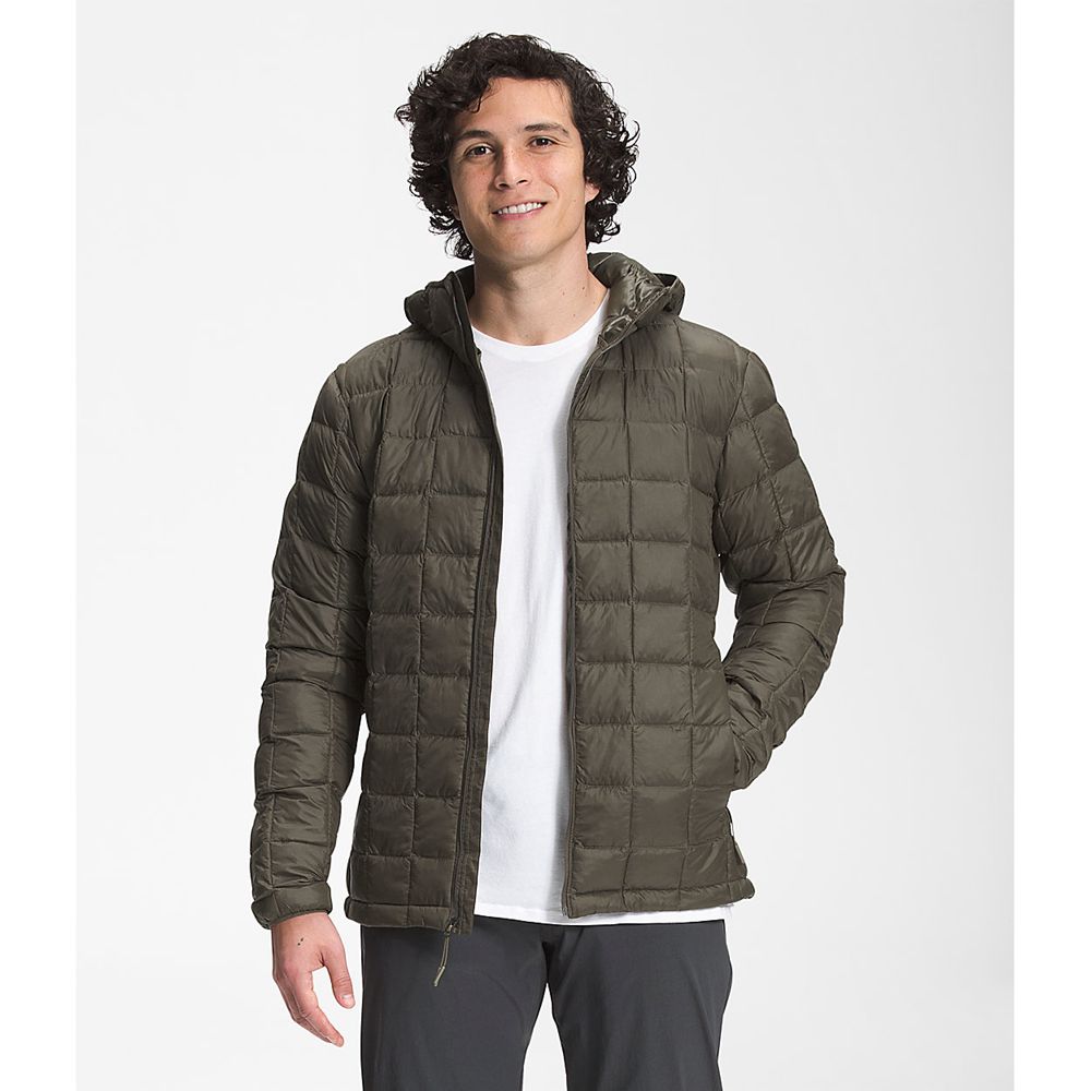 The North Face Hooded Jacket Mens Australia - The North Face Thermoball™ Eco Green (AEB-698251)